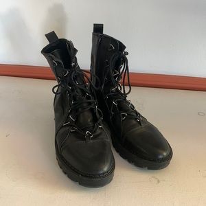 Zara combat boots